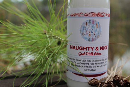 Herb's Bare Necessities Lotion - Naughty & Nice