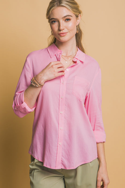 Runway Ready Top - Pink