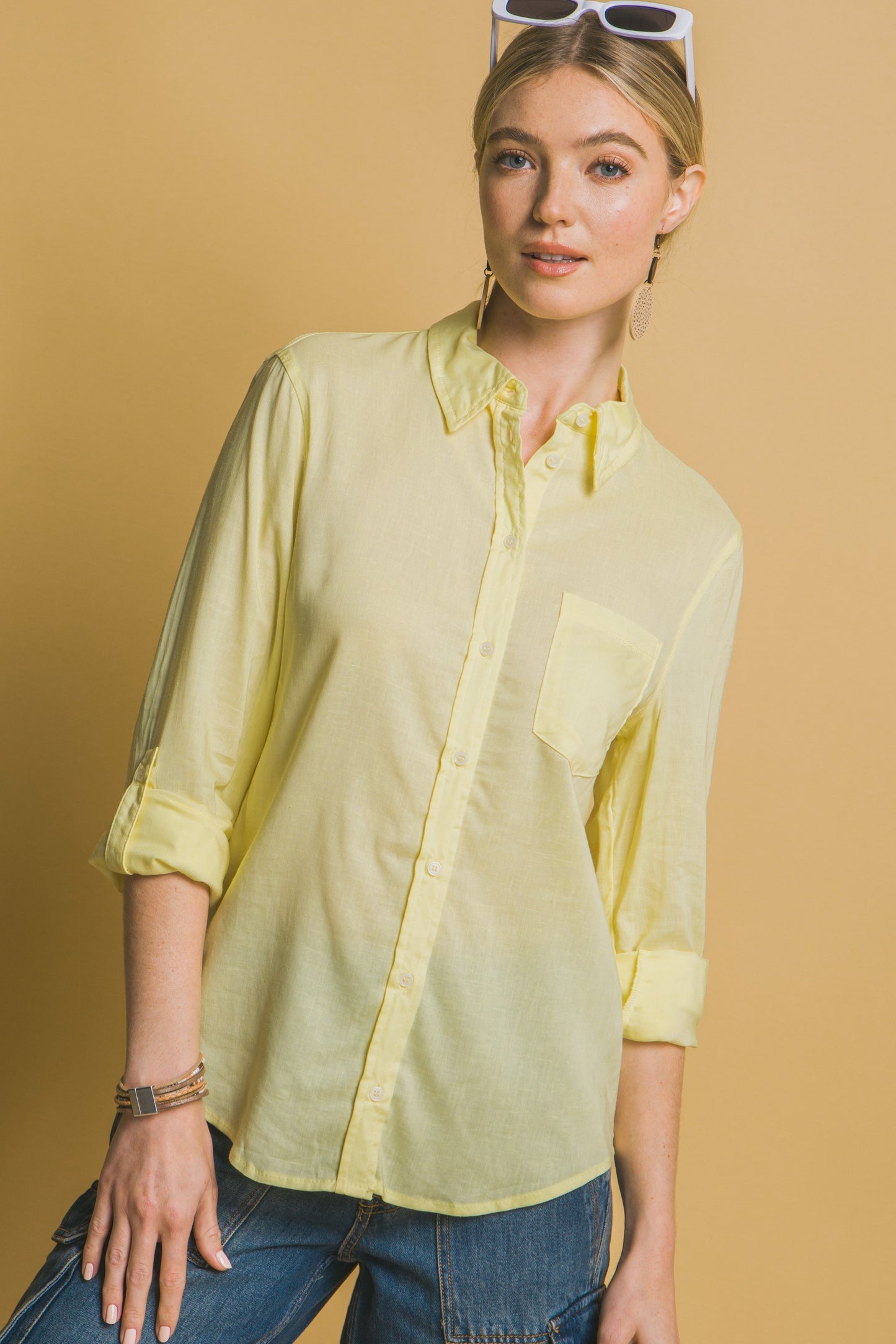 Runway Ready Top - Yellow