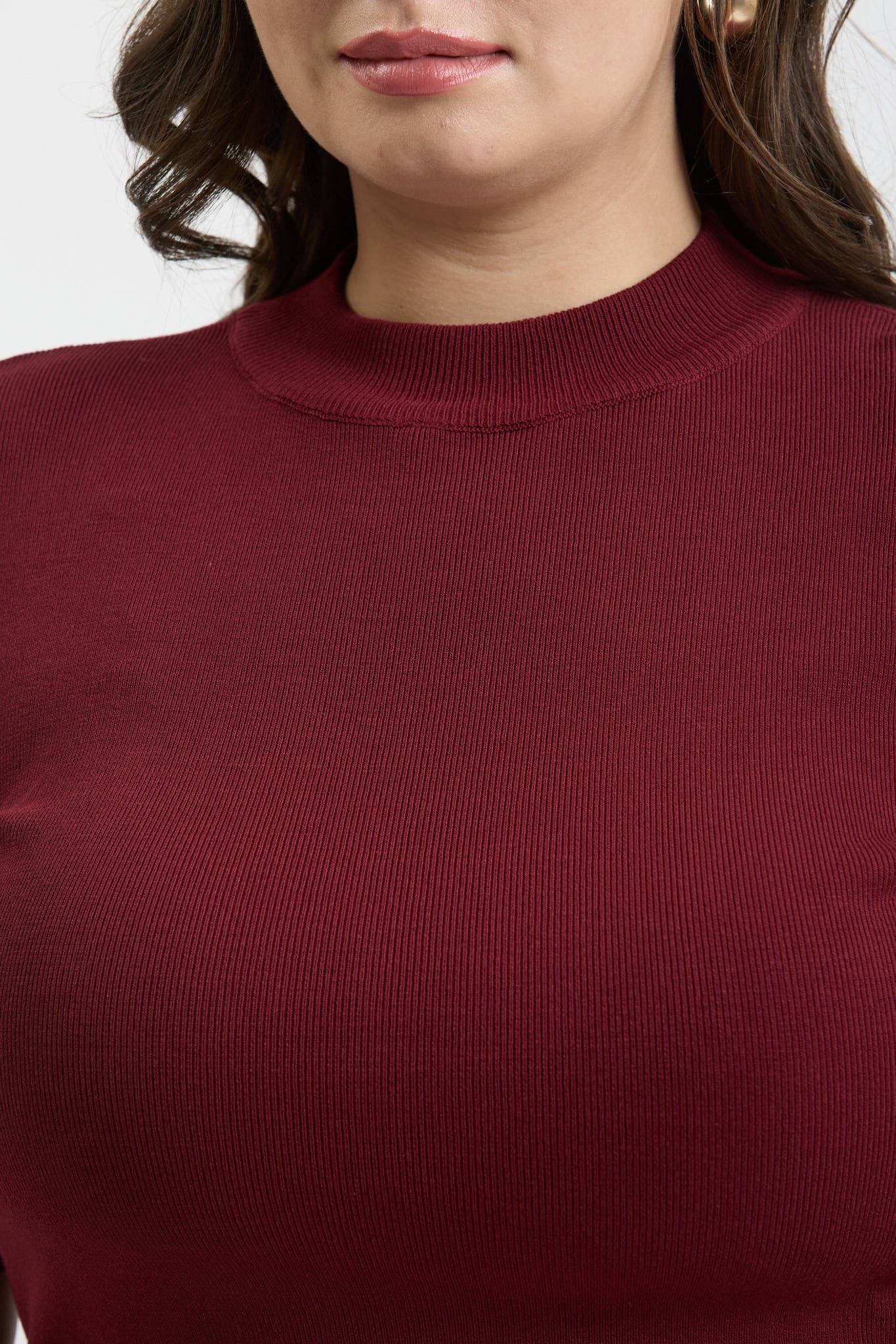 BUBBLE OVER SWEATER - RED