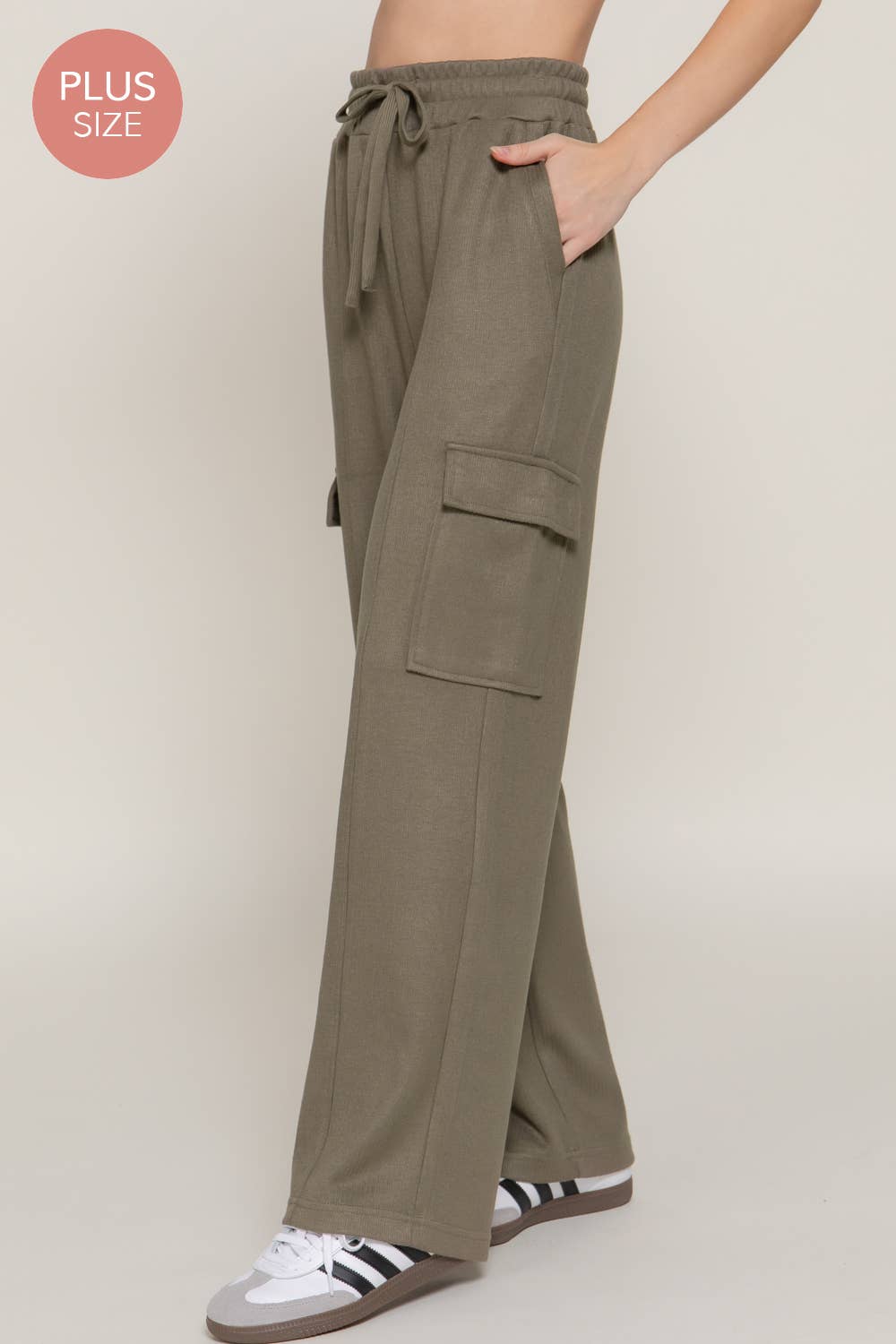 I'm Extra Corduroy Long Pants - Olive