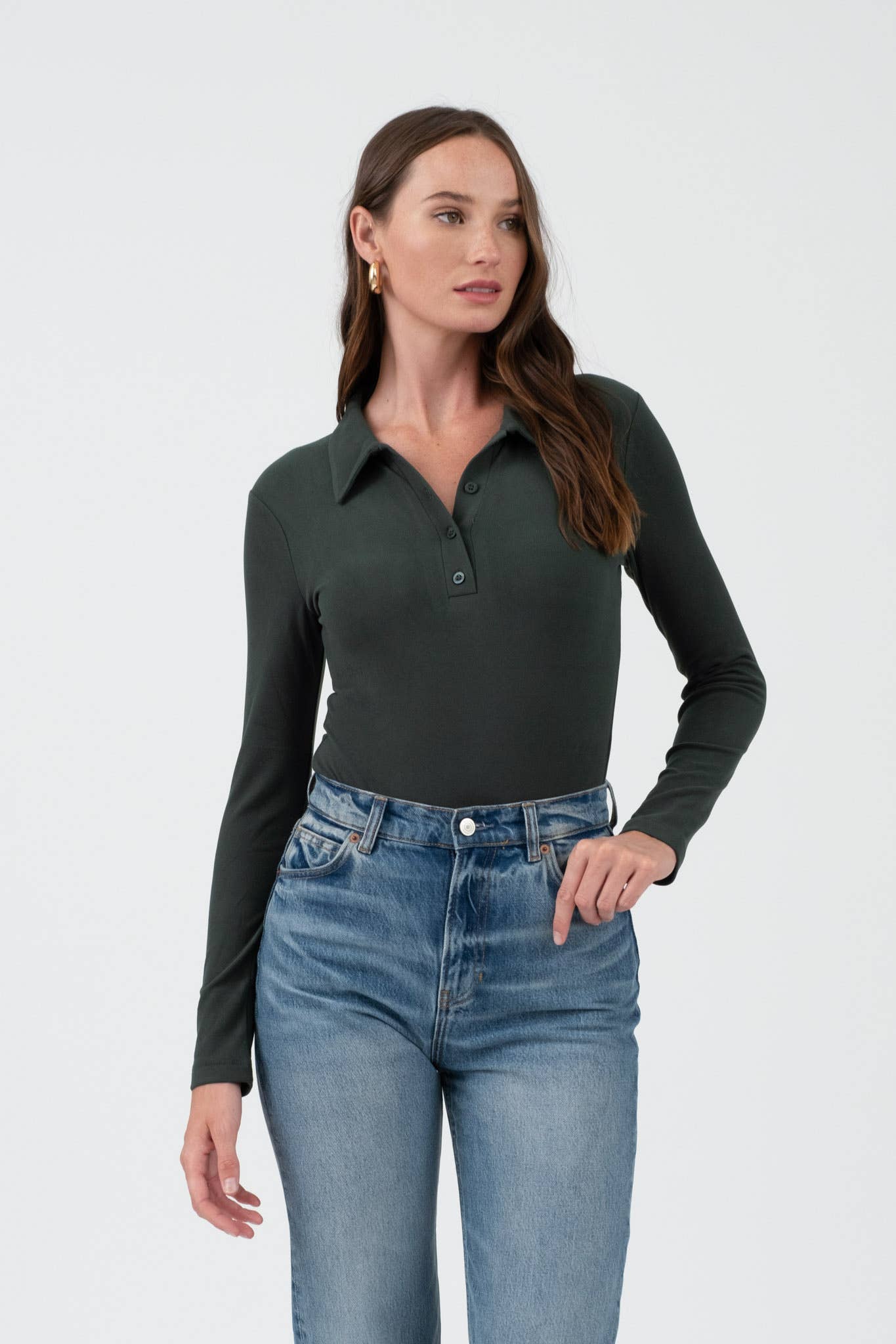 I WOULD WALK BODYSUIT - GREEN